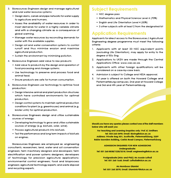 Bioresources engineering 2